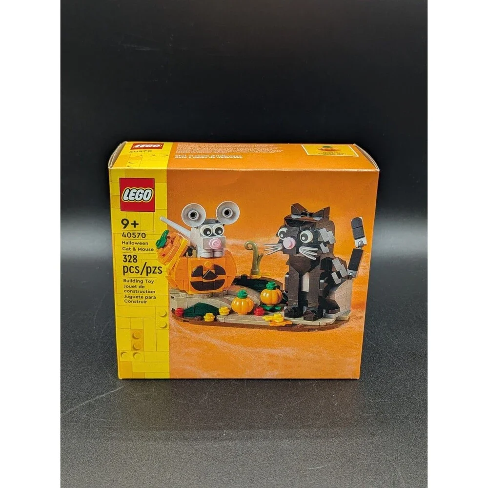 LEGO Halloween Cat and Mouse 40570 Retired 328 Pieces Sealed